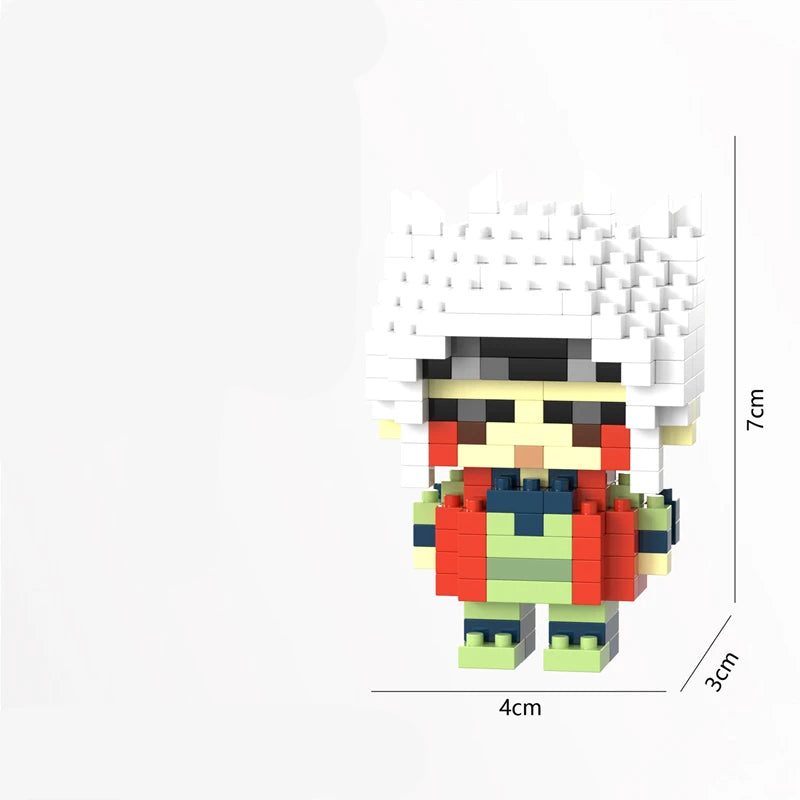 Mini Blocos Cartoon – Modelos de Ação e anime para Montar