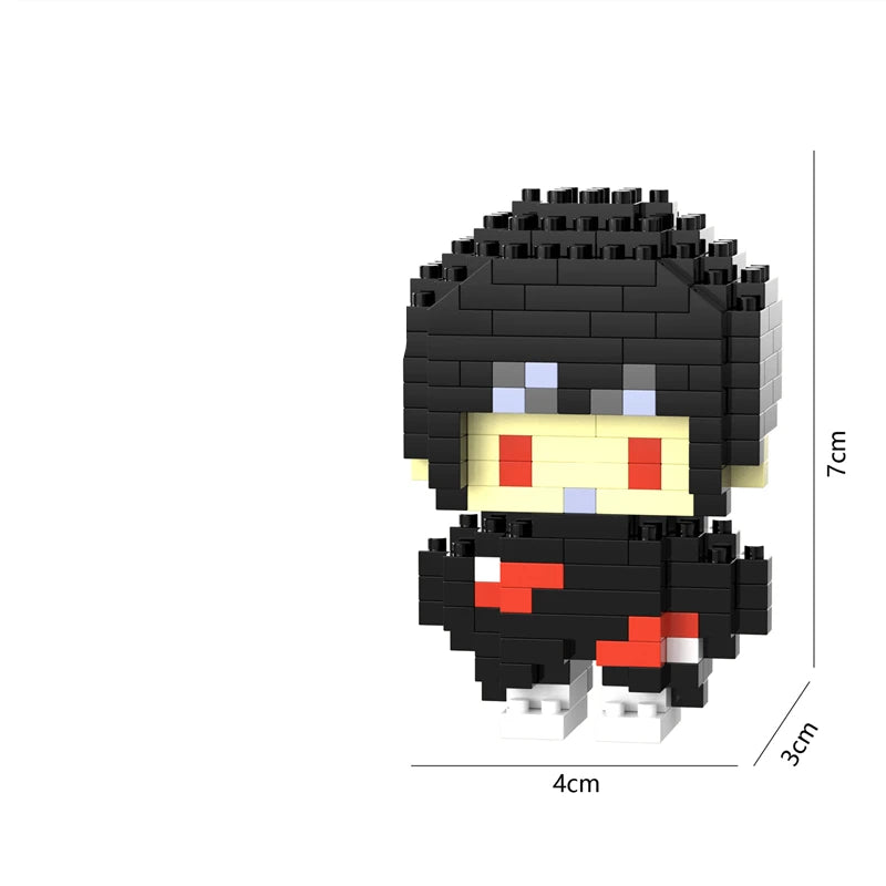 Mini Blocos Cartoon – Modelos de Ação e anime para Montar