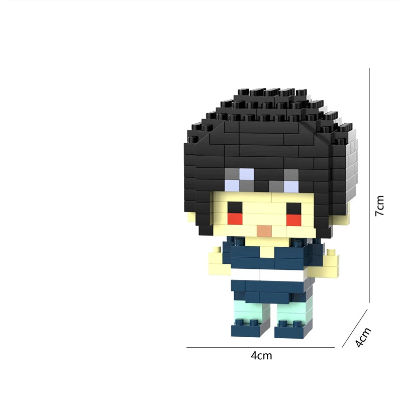 Mini Blocos Cartoon – Modelos de Ação e anime para Montar