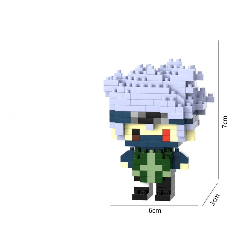 Mini Blocos Cartoon – Modelos de Ação e anime para Montar
