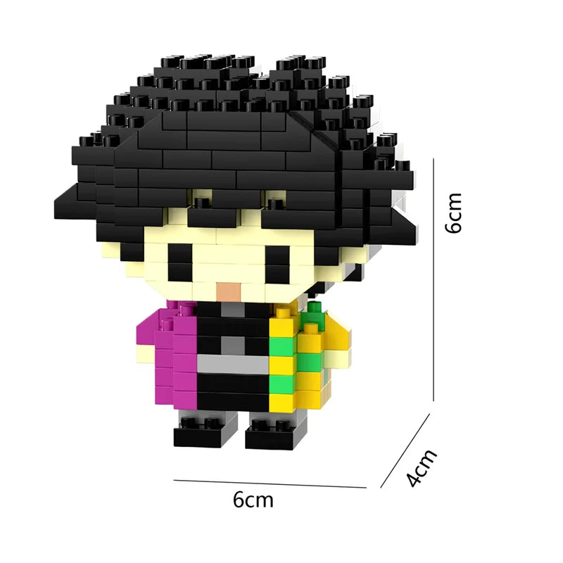 Mini Blocos Cartoon – Modelos de Ação e anime para Montar