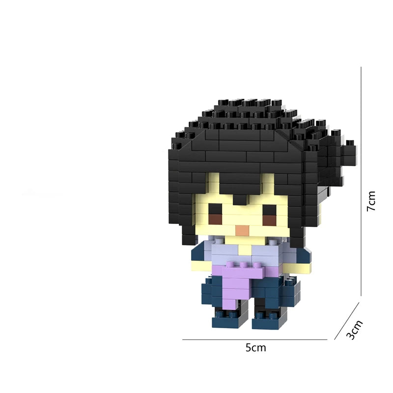 Mini Blocos Cartoon – Modelos de Ação e anime para Montar