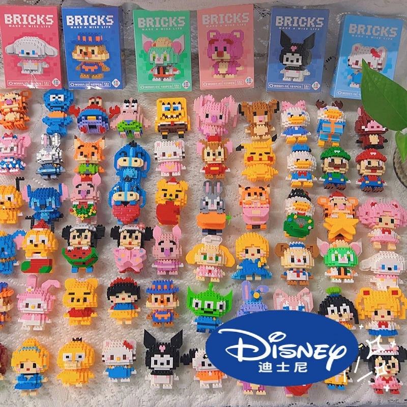 Disney – Stitch, LinaBell e StellaLou – Mini Blocos