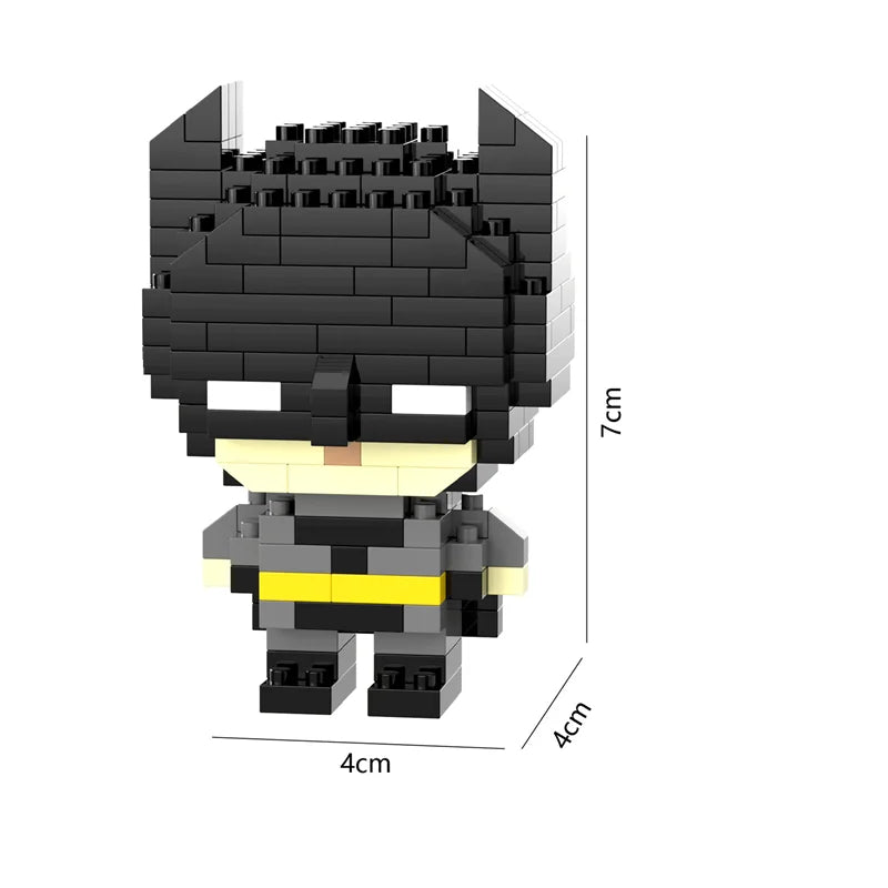 Mini Blocos Cartoon – Modelos de Ação e anime para Montar
