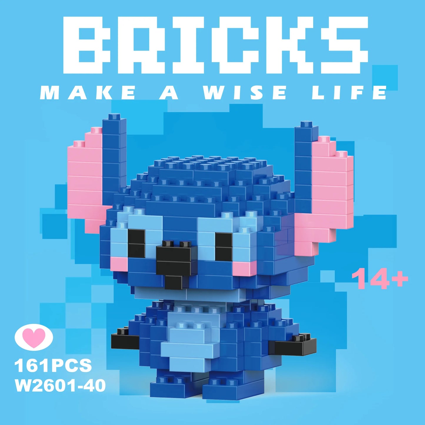 Disney – Stitch, LinaBell e StellaLou – Mini Blocos