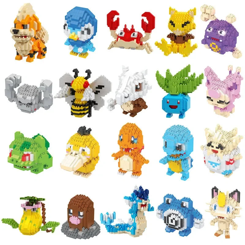 Pokémon – Mini Blocos para Montar (DIY)
