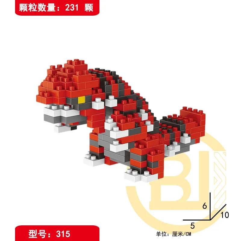 Pokémon – Mini Blocos para Montar (DIY)