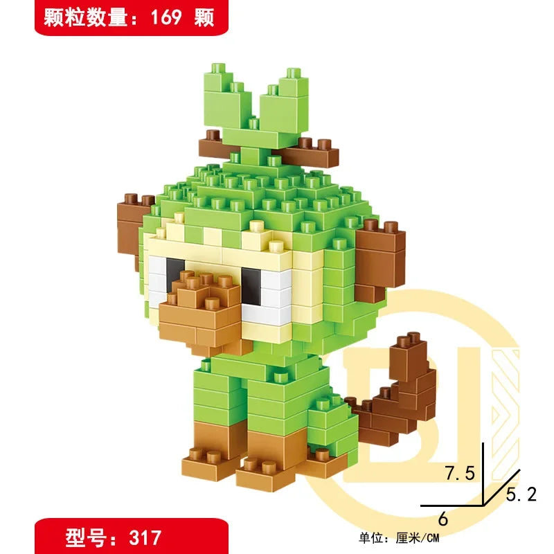 Pokémon – Mini Blocos para Montar (DIY)