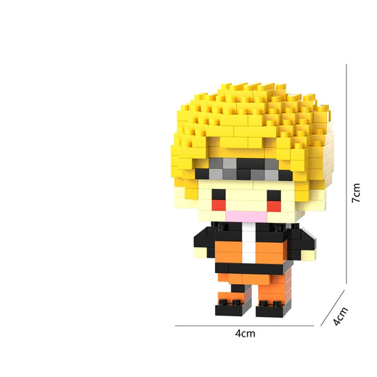Mini Blocos Cartoon – Modelos de Ação e anime para Montar