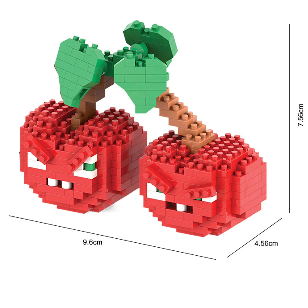 Coleção 28 Estilos – Mini Blocos de Plantas vs Zumbies