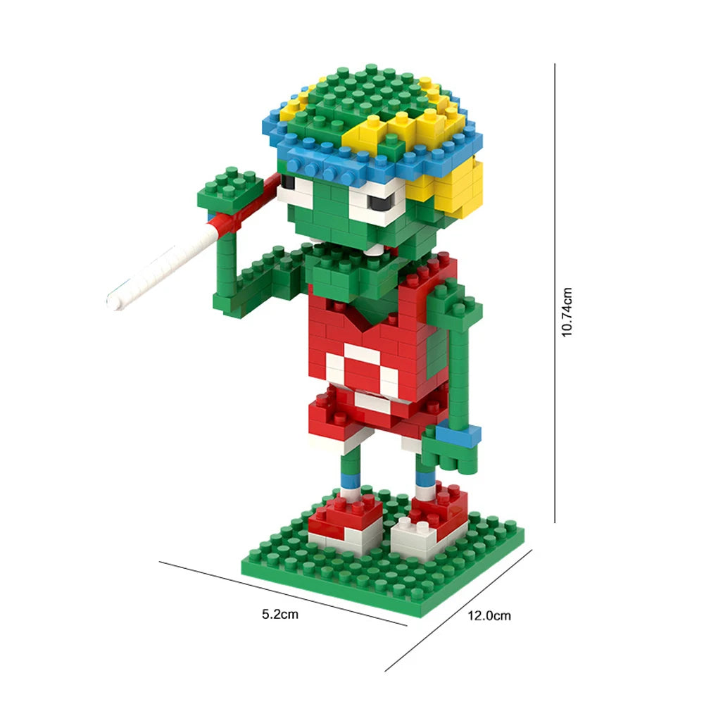 Coleção 28 Estilos – Mini Blocos de Plantas vs Zumbies