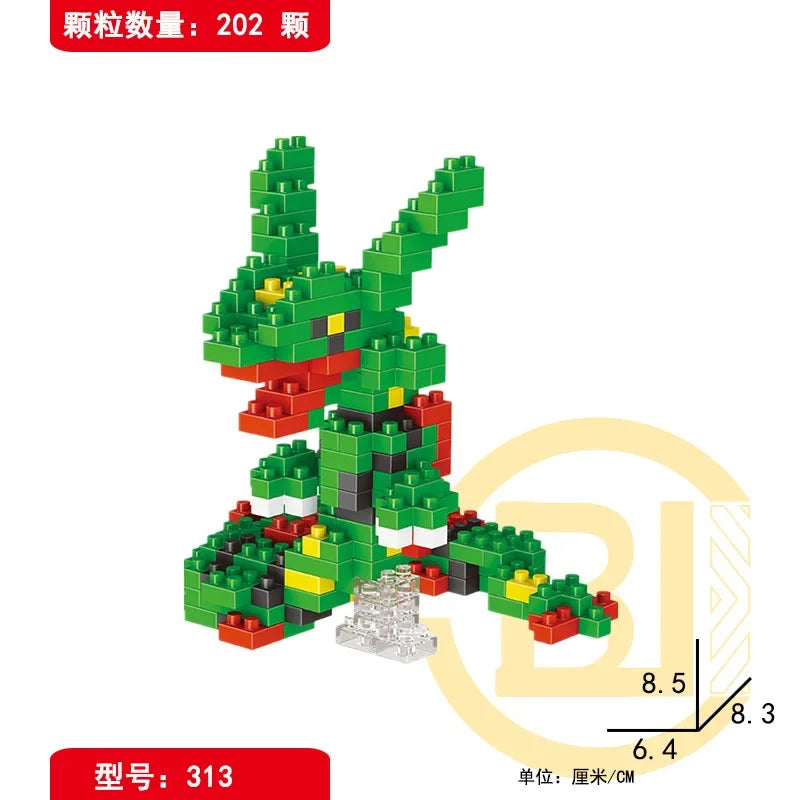 Pokémon – Mini Blocos para Montar (DIY)