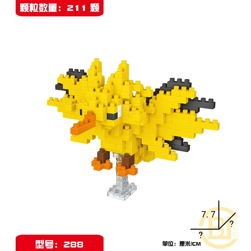 Pokémon – Mini Blocos para Montar (DIY)